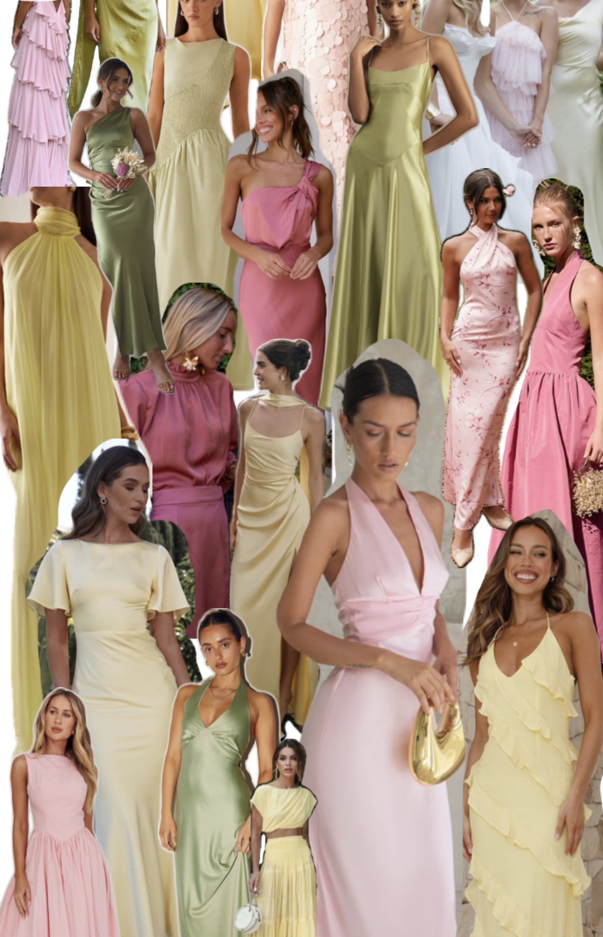 Inspiration de tenue colorée pour les invitées