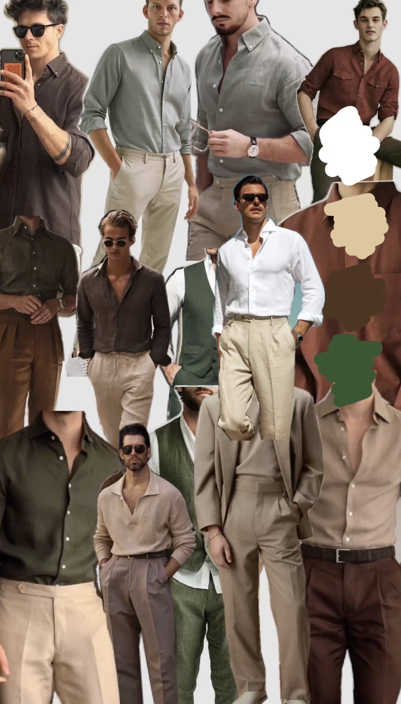Inspiration de costume coloré pour les invités
